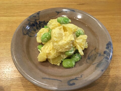 【レンジ調理】カレー風味のポテ豆サラダ